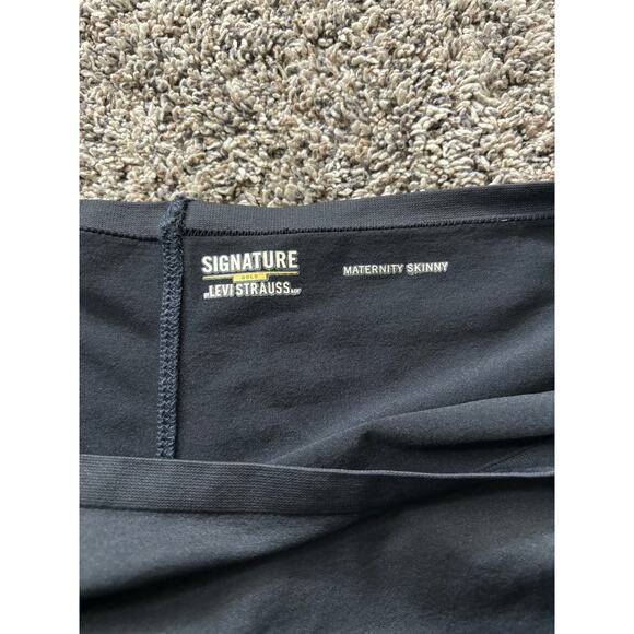 Levi Strauss maternity signature gold skinny jeans size Large - Picture 4 of 5